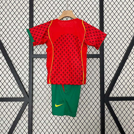 2004 Portugal Home Retro Kids Kit
