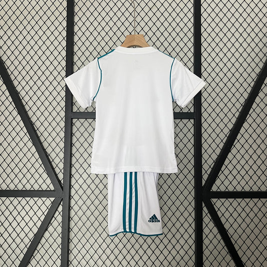 2017/18 Real Madrid Home Retro Kids Kit