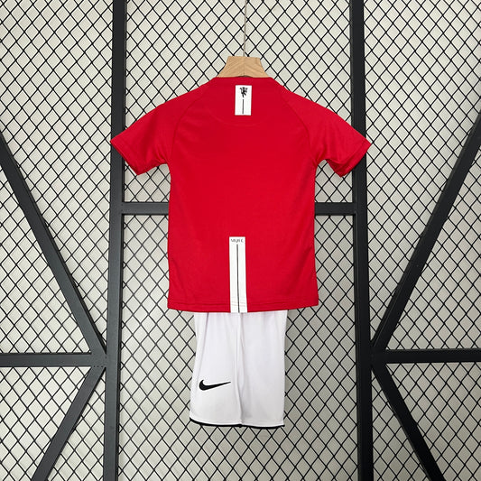 2007/08 Man Utd Home (UCL Version) Retro Kids Kit