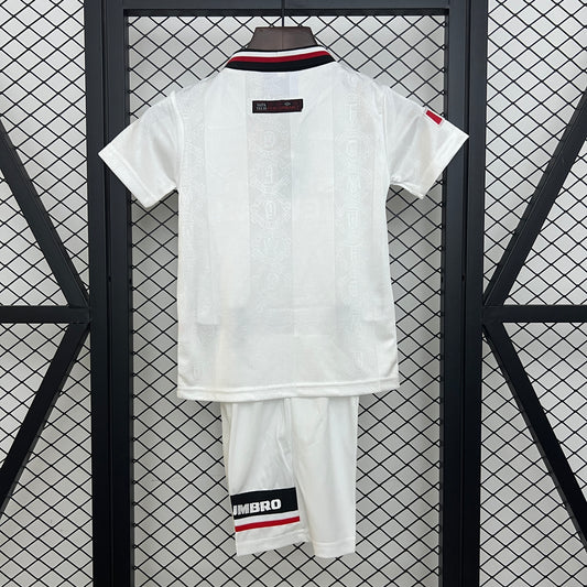 1997/98 Manchester United Away Retro Kids Kit