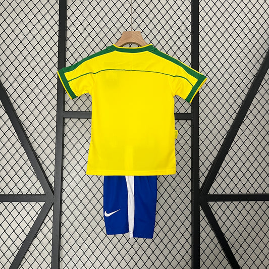 1998 Brazil Home Retro Kids Kit