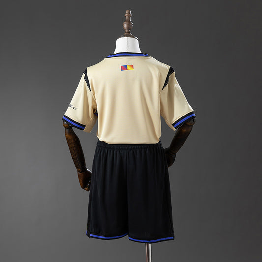 2025/26 Barcelona Away Kids Kit