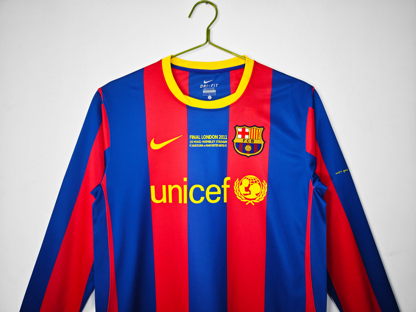 2010/11 Barcelona Home UCL Version 3B (Long Sleeve)