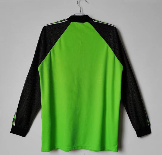 1998/99 Manchester United Goalkeeper Green 5B (Long Sleeve)