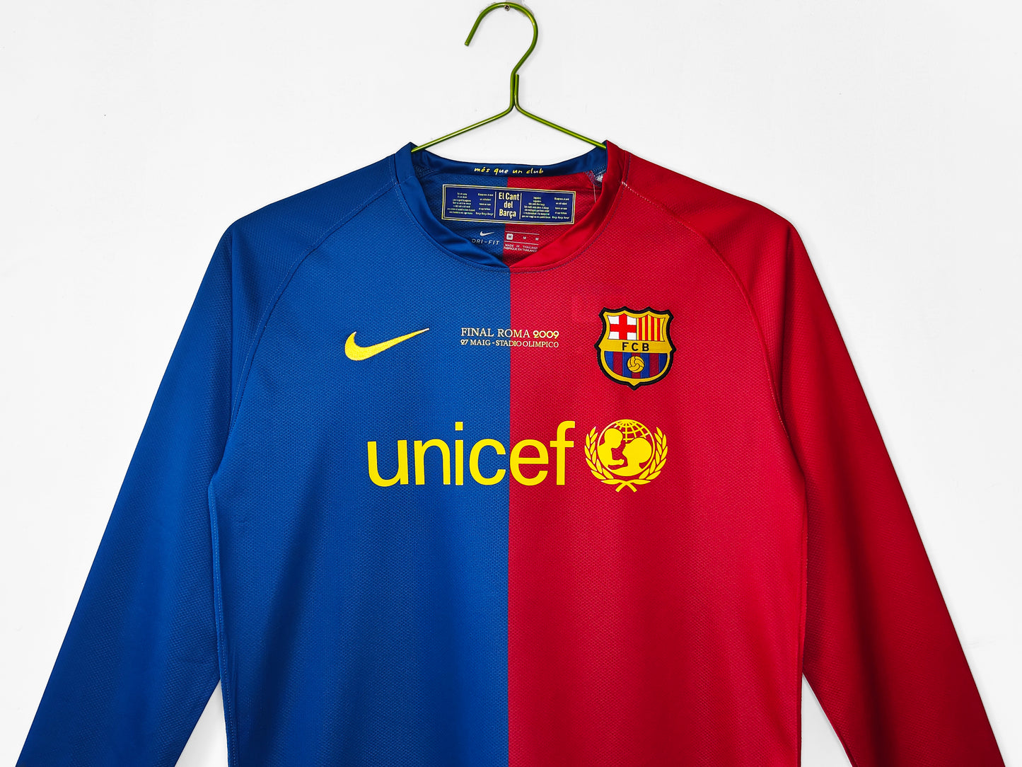 2008/09 Barcelona Home 3B (Long Sleeve)