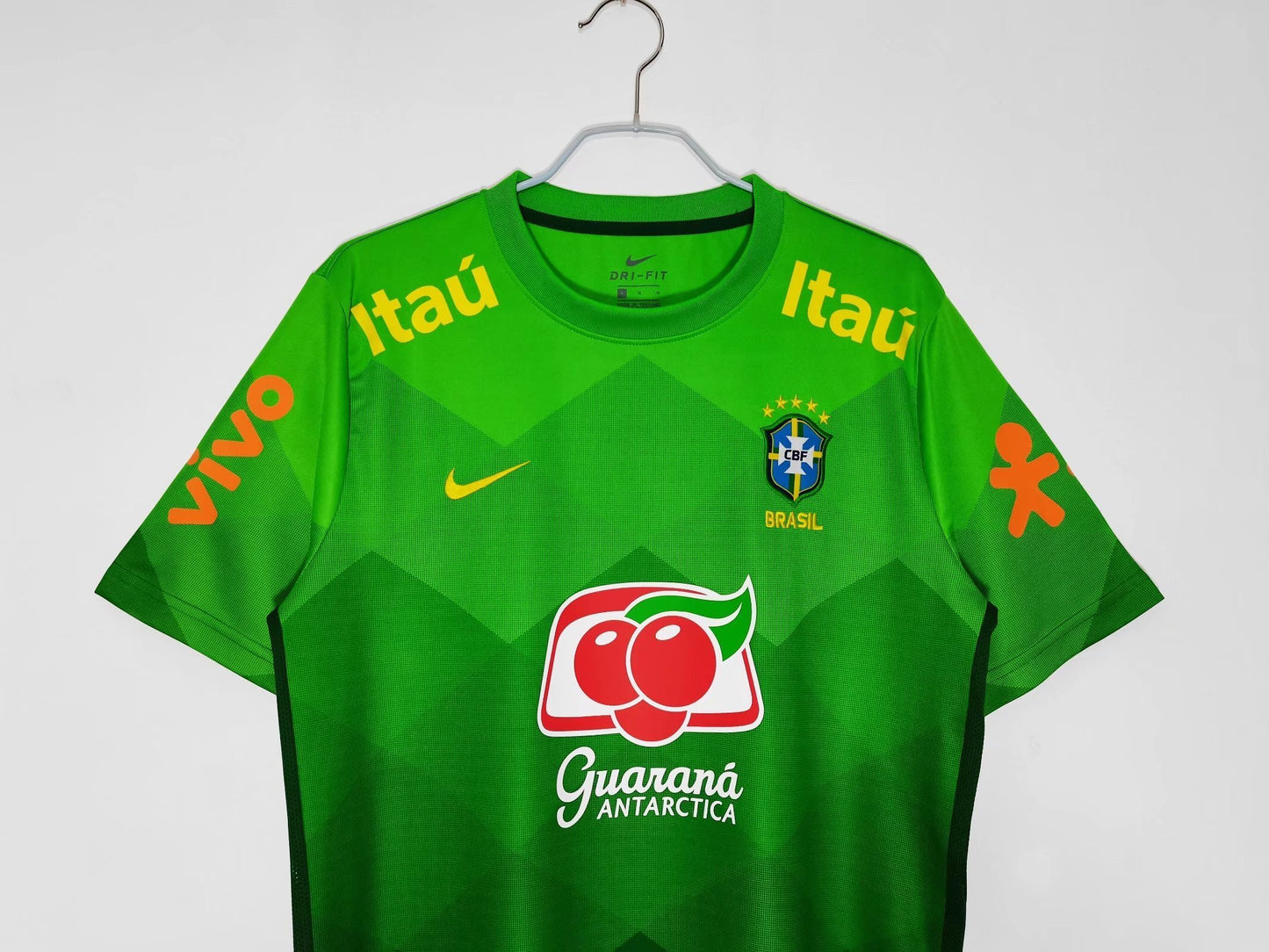 2020 Brazil Dark Green Training Jersey 0A