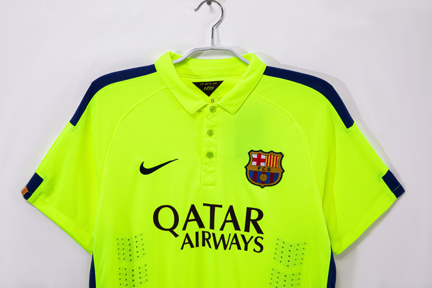 2014/15 Barcelona Third (Fluorescent Green) 8A