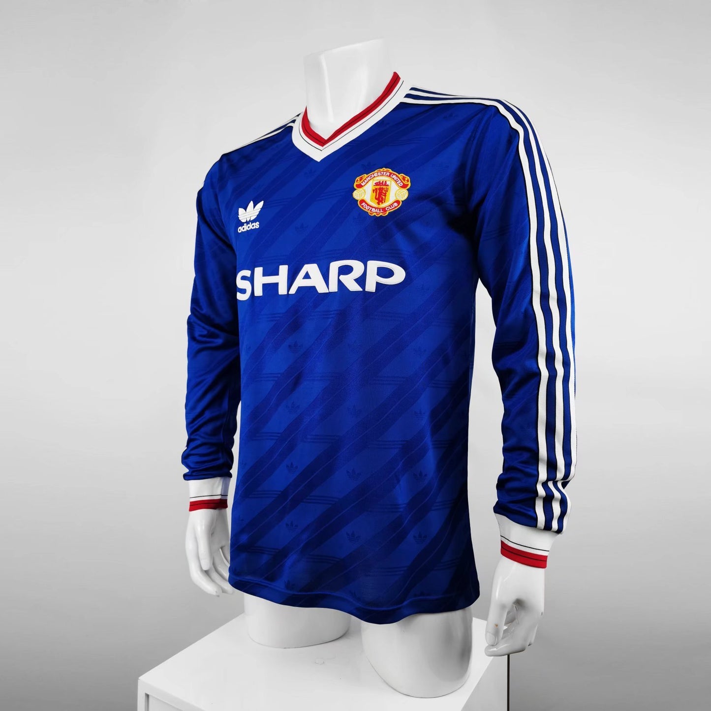 1986/88 Manchester United Third Away 3B (Long Sleeve)