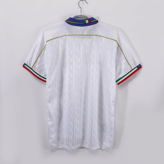 1995 Italy Away White Retro 8A