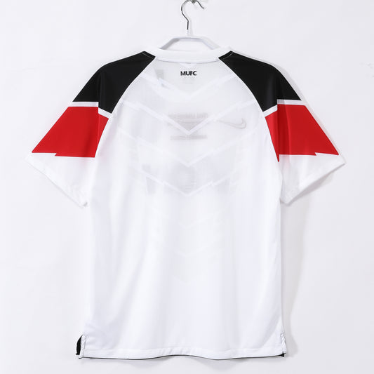 2010/11 Manchester United Away White UCL Retro 8A