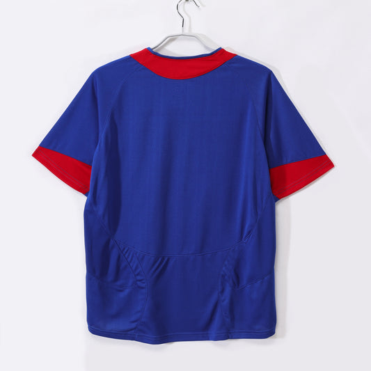 2005/06 Manchester United Away Blue 8A