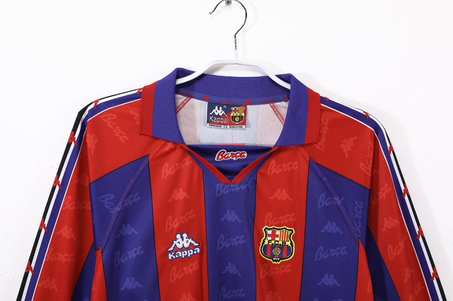 1995/97 Barcelona Home 3B (Long Sleeve)