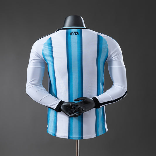 2026 Argentina Home Player Version (Long Sleeve) World Cup