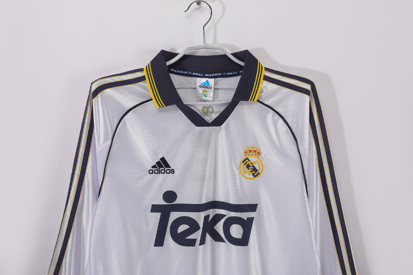 1998/00 Real Madrid Home 3B (Long Sleeve)
