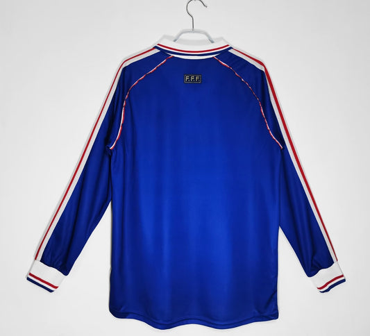 1998 France Home Retro (Final Edition) 3B (Long Sleeve)