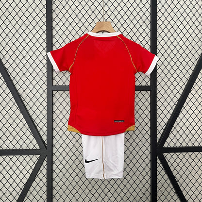 2006/07 Manchester United Home Retro Kids Kit