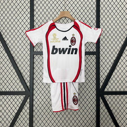 2006/07 AC Milan Away UCL Edition Kids Kit