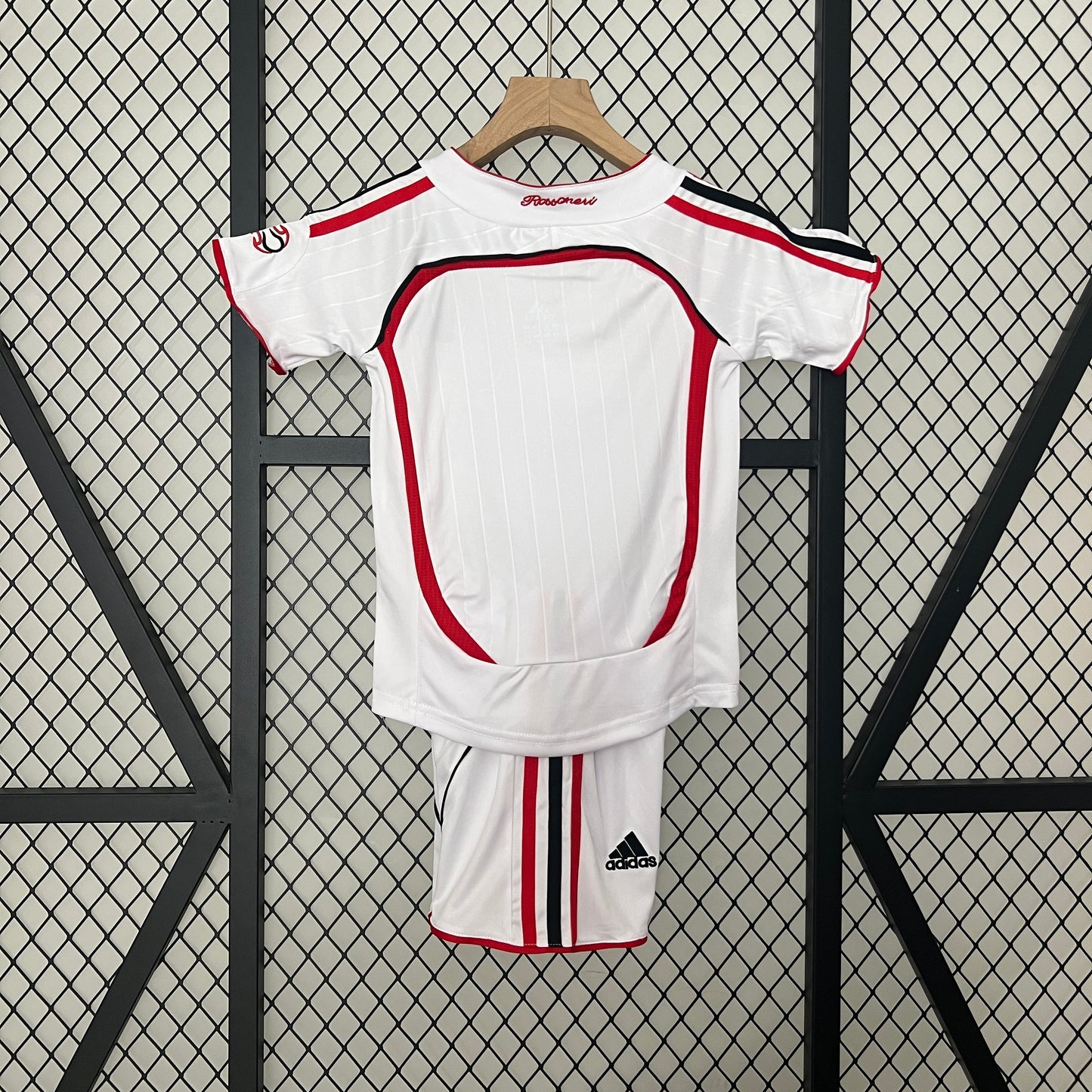 2006/07 AC Milan Away UCL Edition Kids Kit