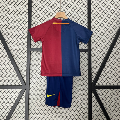 2008/09 Barcelona Home Retro Kids Kit