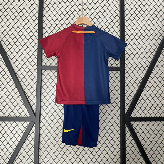 2008/09 Barcelona Home Retro Kids Kit