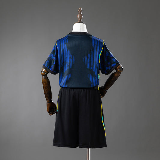 2026 Brazil Away Kids Kit World Cup