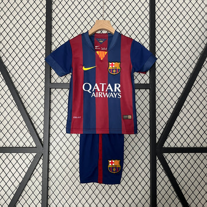 2014/15 Barcelona Home Retro Kids Kit