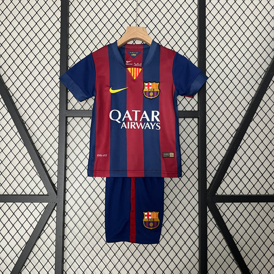 2014/15 Barcelona Home Retro Kids Kit