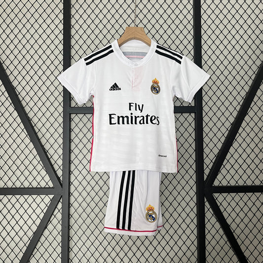 2014/15 Real Madrid Home Retro Kids Kit