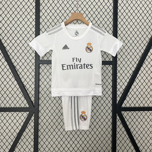 2015/16 Real Madrid Home Kids Kit
