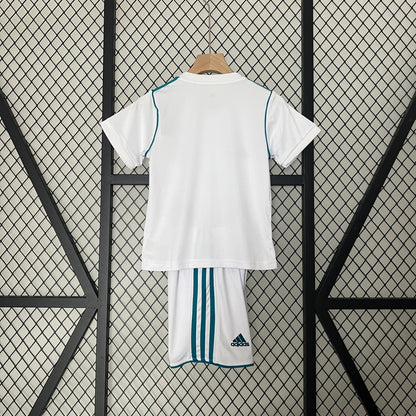 2017/18 Real Madrid Home Retro Kids Kit