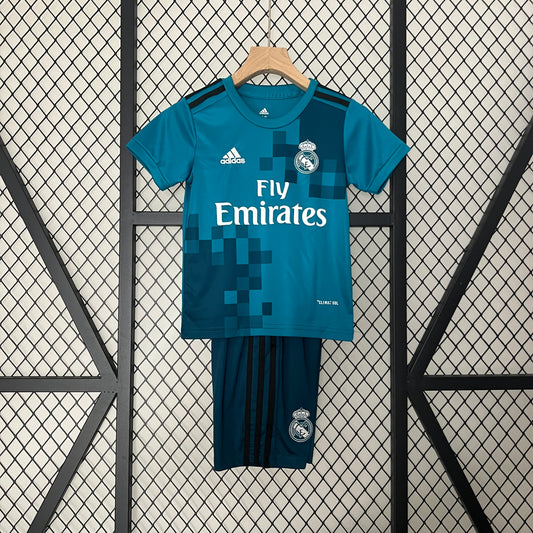 2017/18 Real Madrid Away Retro Kids Kit
