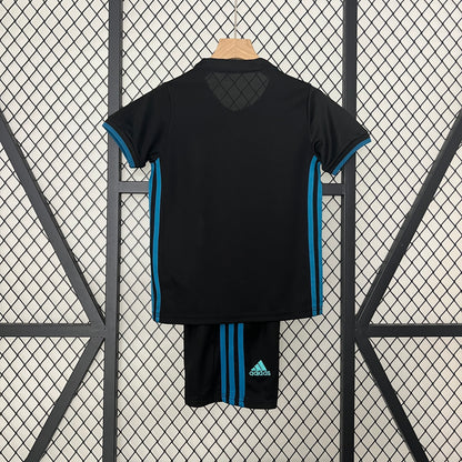 2017/18 Real Madrid Away Black Kids Kit