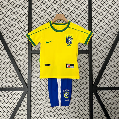1998 Brazil Home Retro Kids Kit