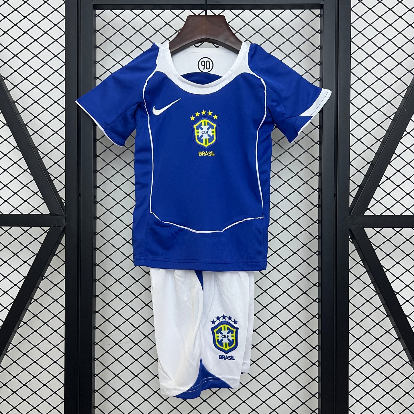 2004 Brazil Away Retro Kids Kit