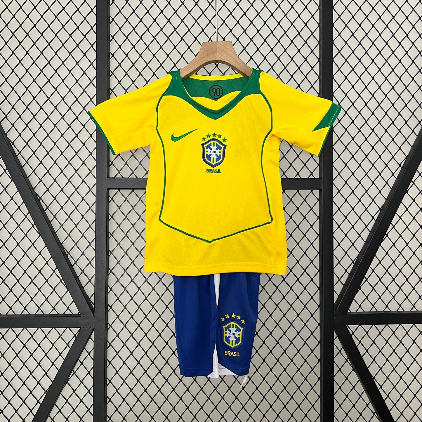 2004 Brazil Home Retro Kids Kit