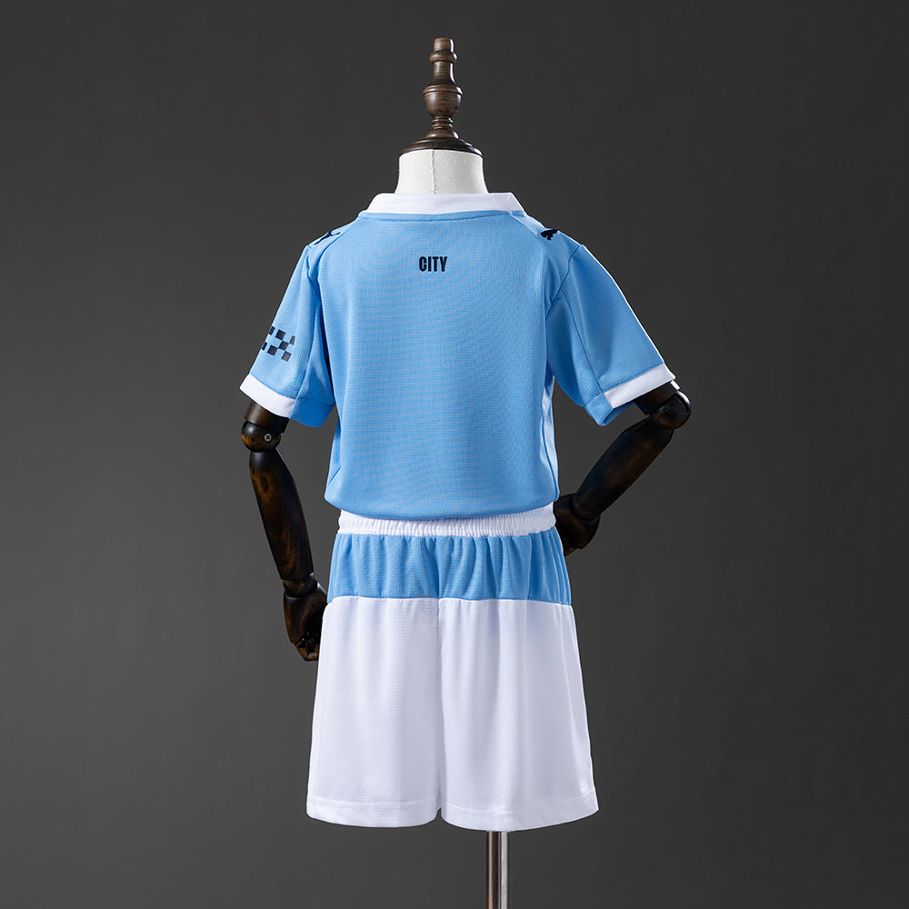 2025/26 Manchester City Home Kids Kit