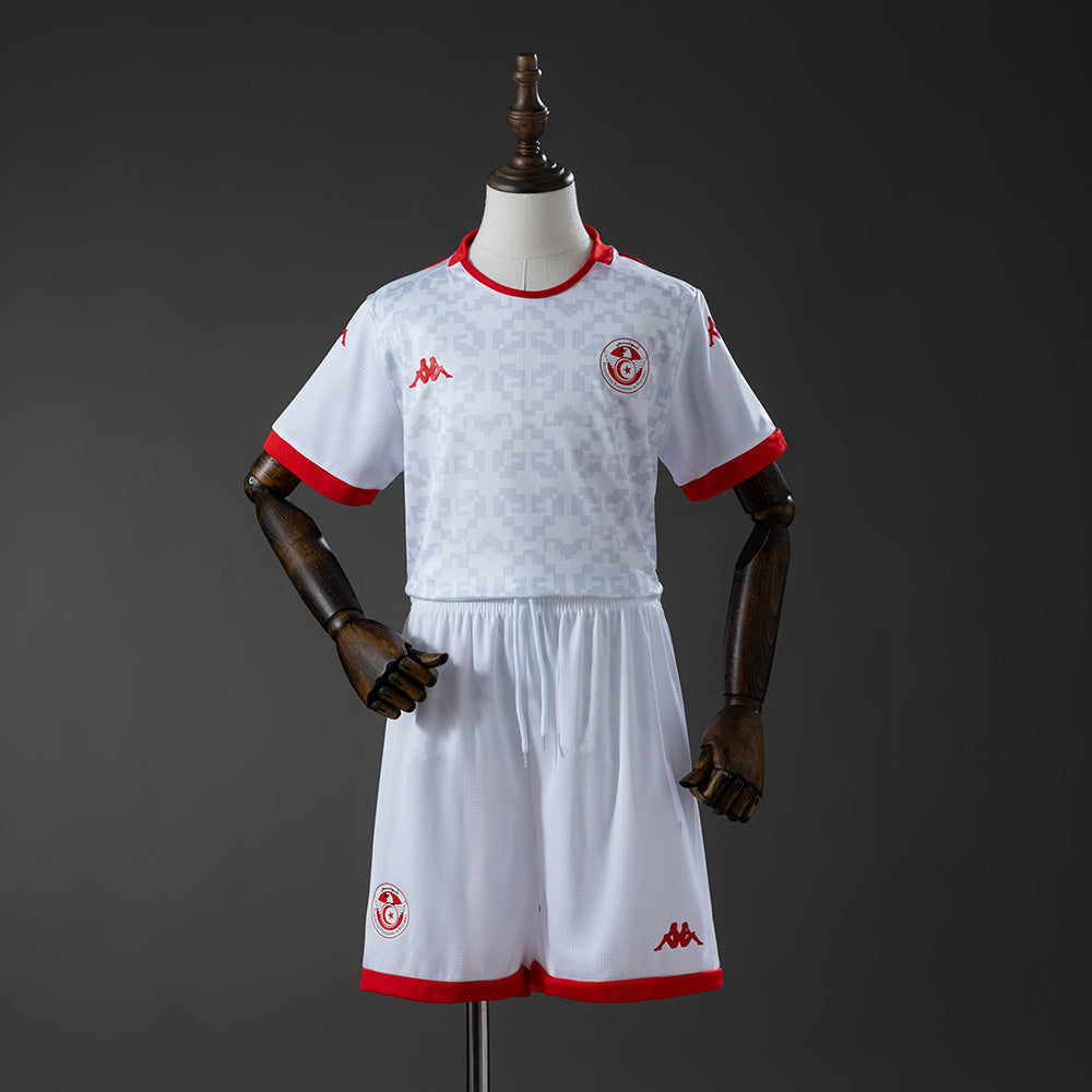 2026 Tunisia Away Kids Kit World Cup