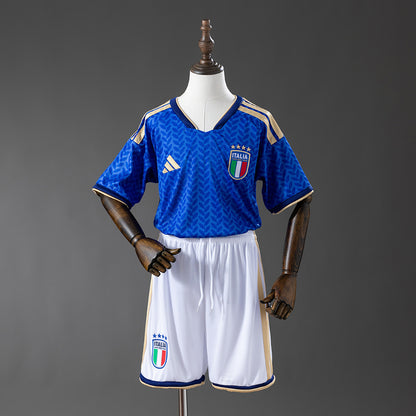 2026 Italy Home Kids Kit World Cup
