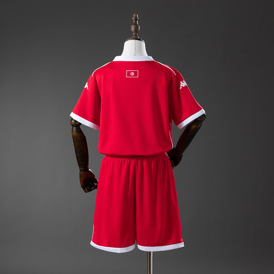 2026 Tunisia Home Kids Kit World Cup