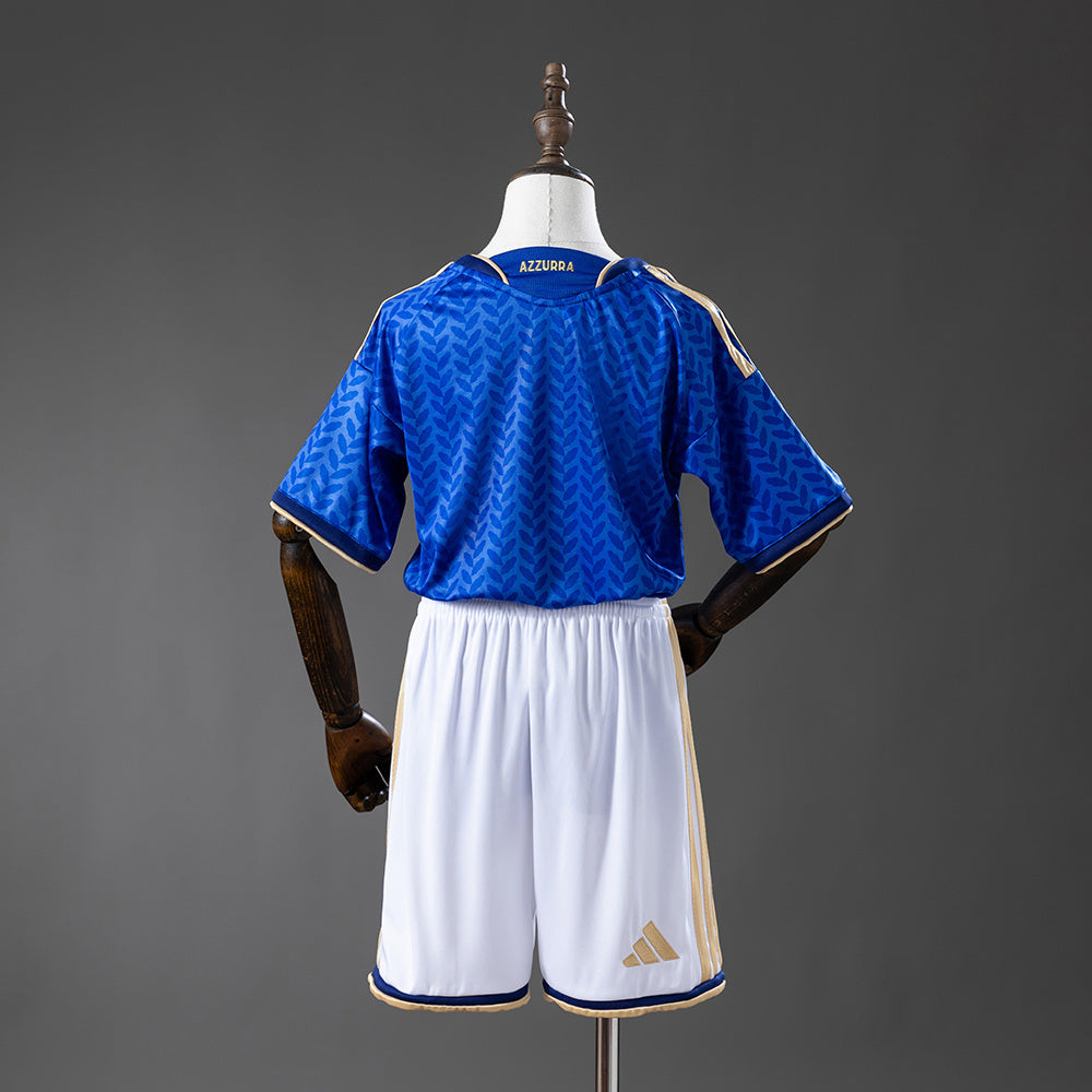 2026 Italy Home Kids Kit World Cup