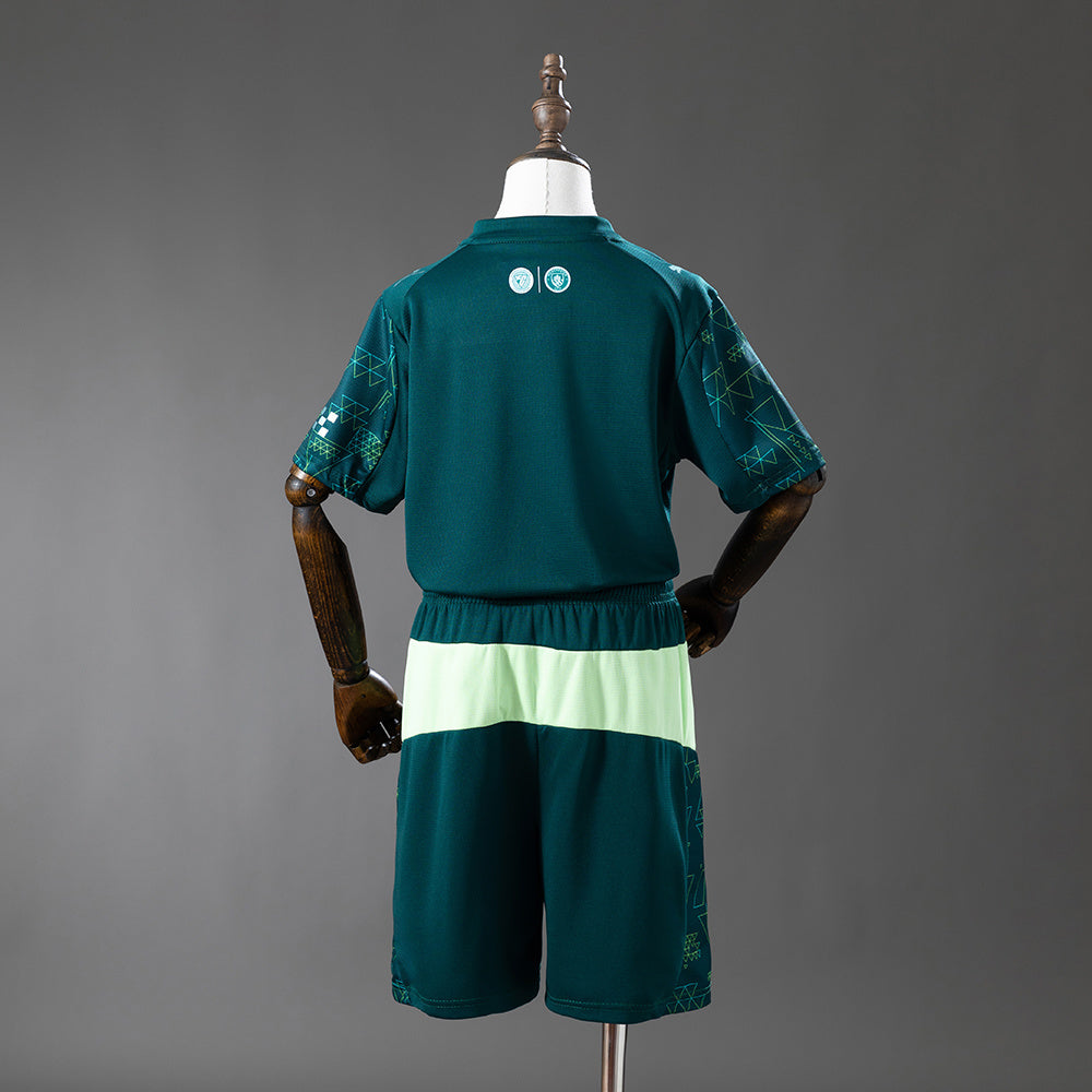 2025/26 Manchester City Away Fourth Kids Kit
