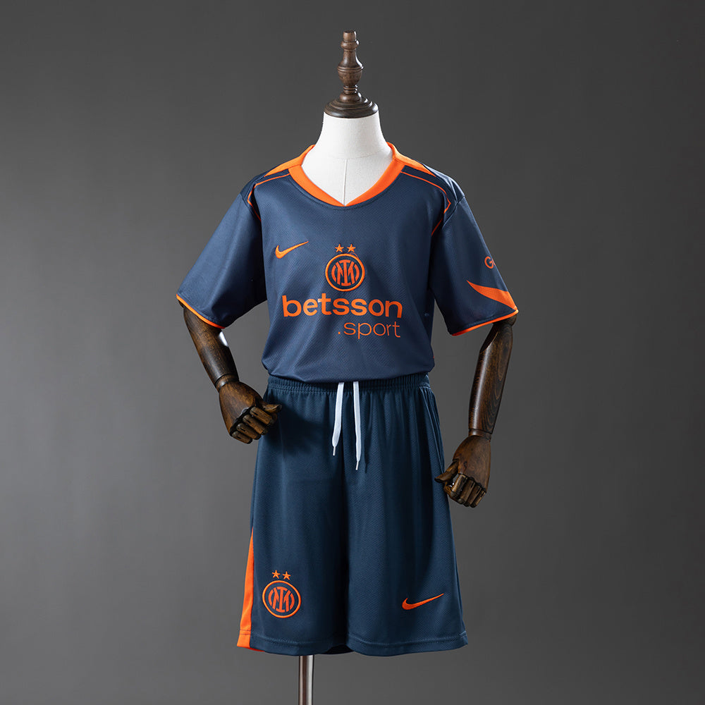 2025/26 Inter Milan Away Third Kids Kit