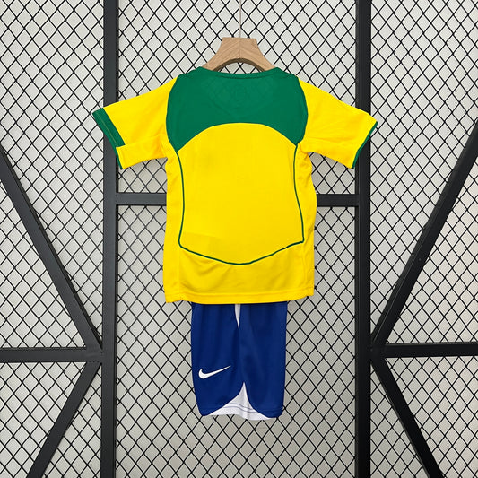 2004 Brazil Home Retro Kids Kit