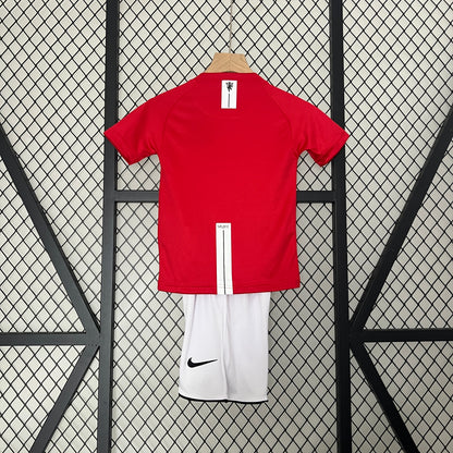 2007/08 Man Utd Home (UCL Version) Retro Kids Kit