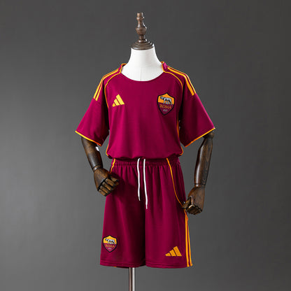 2025/26 AS Roma Home Kids Kit