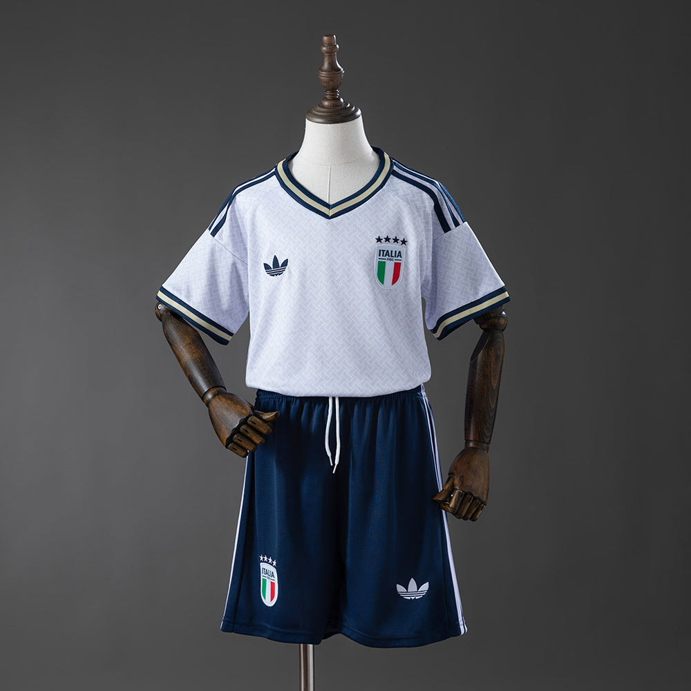 2026 Italy Away Kids Kit World Cup