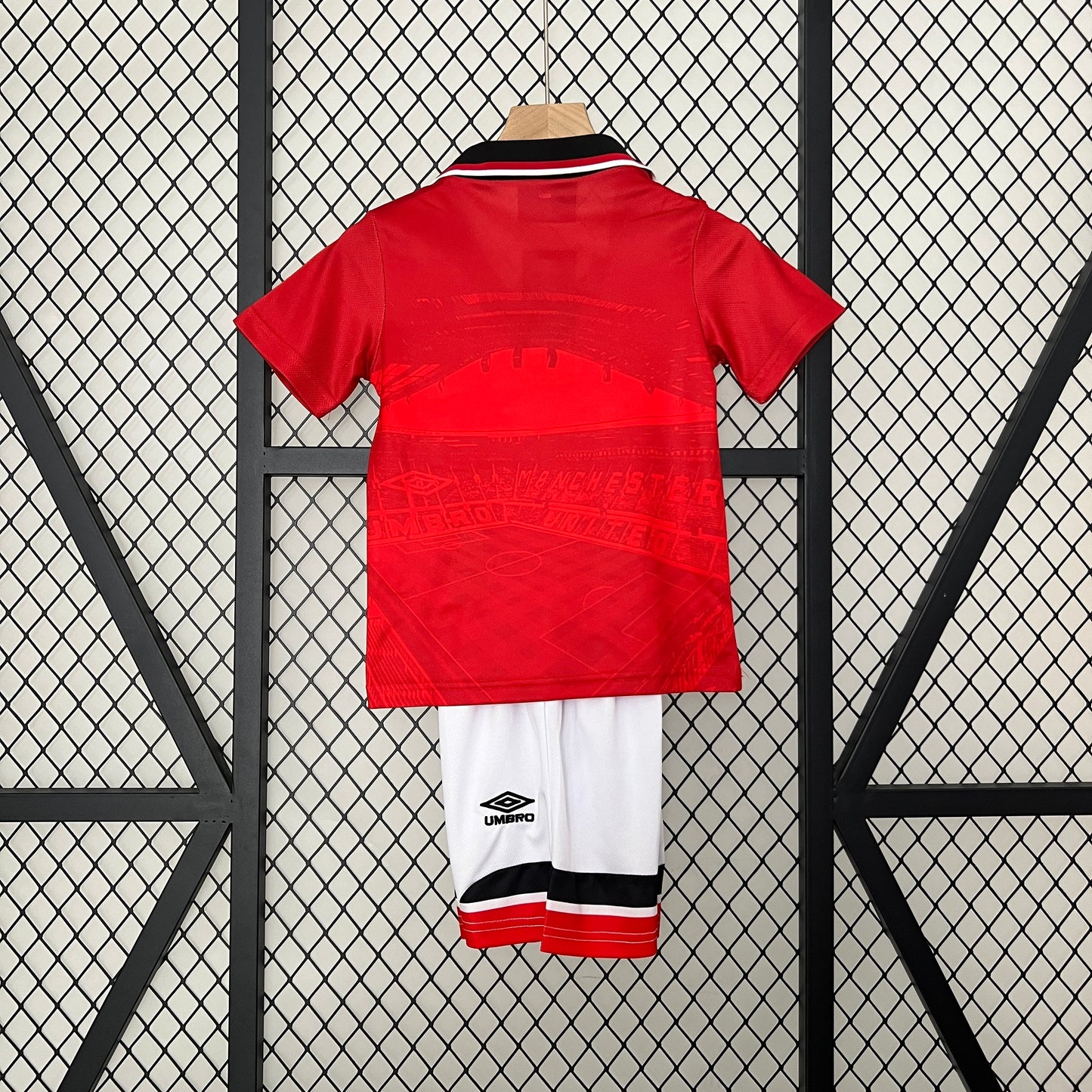 1994/96 Manchester United Home Retro Kids Kit