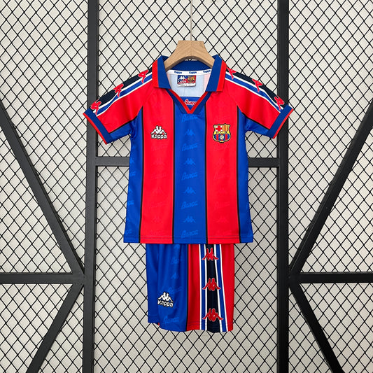 1995/97 Barcelona Home Retro Kids Kit