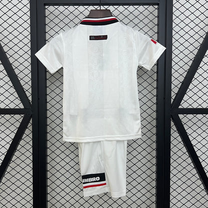 1997/98 Manchester United Away Retro Kids Kit