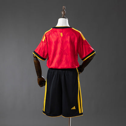 2026 Belgium Home Kids Kit World Cup